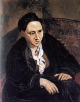 Picasso, Pablo - portrait gertrude stein